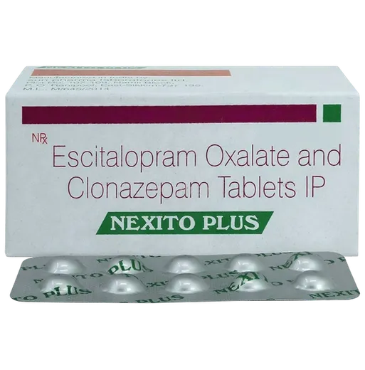 nexito plus tablet 10's